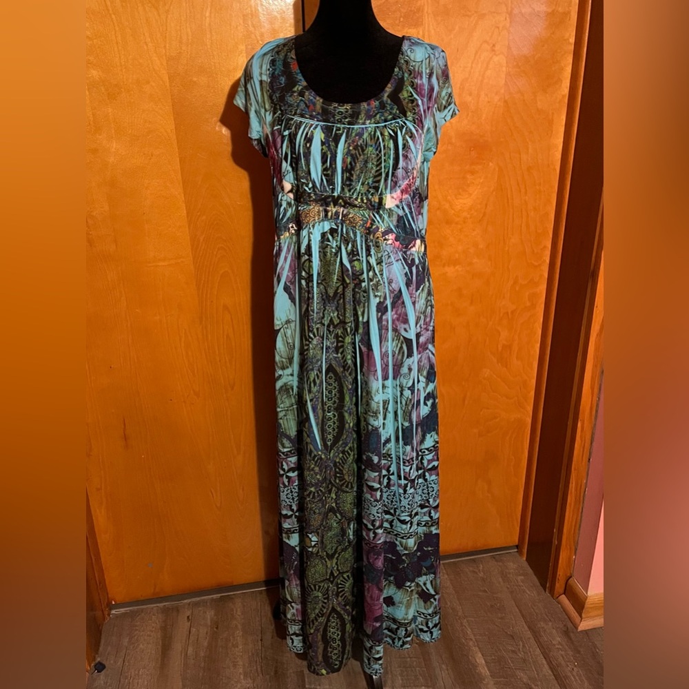 The Pyramid Collection Large Multicolor Maxi Dress